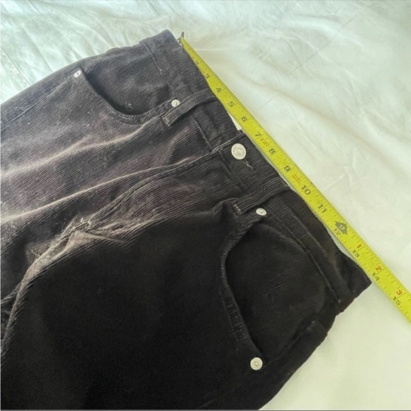 Citizens Of Humanity Annina Corduroy Pants in Clove Size 26 New With Tags - Picture 5 of 7